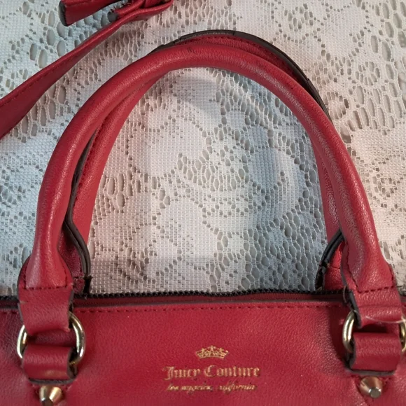 JUICY Couture RARE Red Cloud 9 Designer Women's Bag Y2K Puffer - Picture 12 of 16